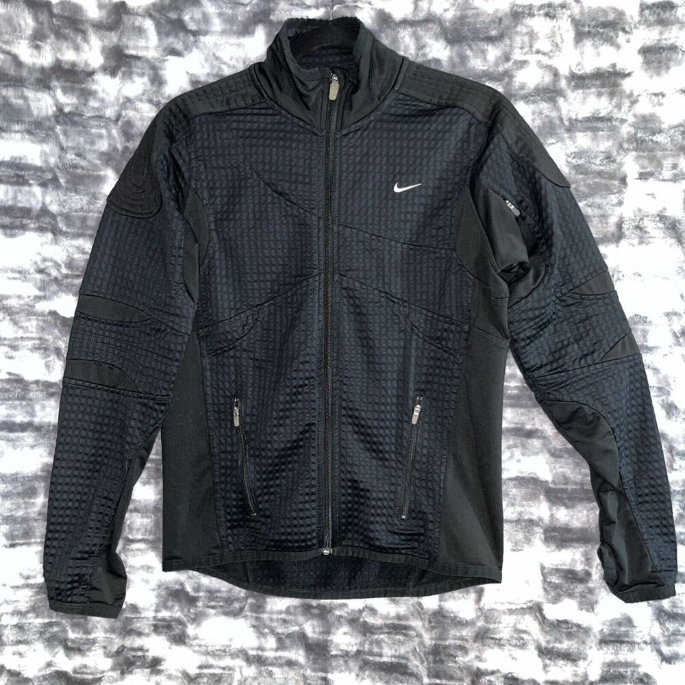 Nike Sphere Thermal Full Zip Black Jacket Woman's Size S 4-6 Nike Lab‎